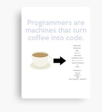 Programmers Canvas Print