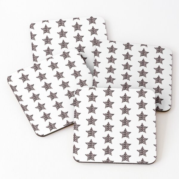 Item preview, Japanese Pattern - Wagara in Star Shape designed and sold by Digitalme Designs.