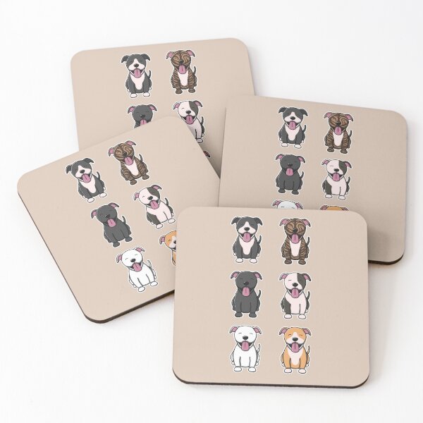 Item preview, Cute Pitbull Pack designed and sold by Luan Huynh.