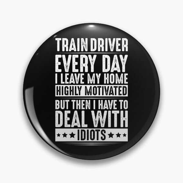 Item preview, Train Driver Railroad Engineer Locomotive Engineer designed and sold by Krautshirts.