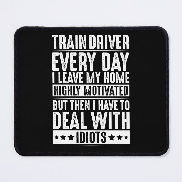 Item preview, Train Driver Railroad Engineer Locomotive Engineer designed and sold by Krautshirts.