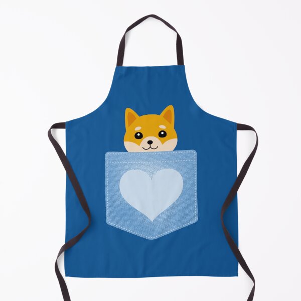 Item preview, Shiba Inu Japanese Dog in Shirt Pocket designed and sold by Meek-Anime.