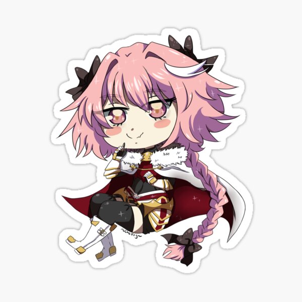 Astolfo Fate Apocrypha Sticker For Sale By Polhgkiios Redbubble