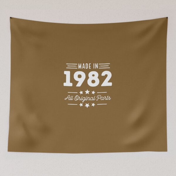 Item preview, Made In 1982 All Original Parts 34th Birthday Gift T-Shirt designed and sold by AlwaysAwesome.