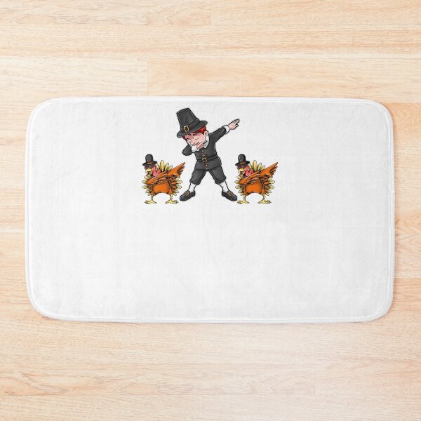 Item preview, Dabbing Pilgrim Turkey Happy Thanksgiving designed and sold by FelicianFurlong.