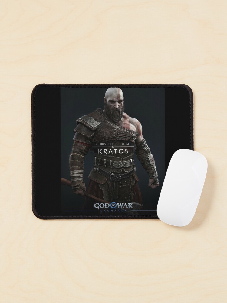 God of War Ragnarok KRATOS, Perfect Gift Mouse Pad for Sale by tashiwaka