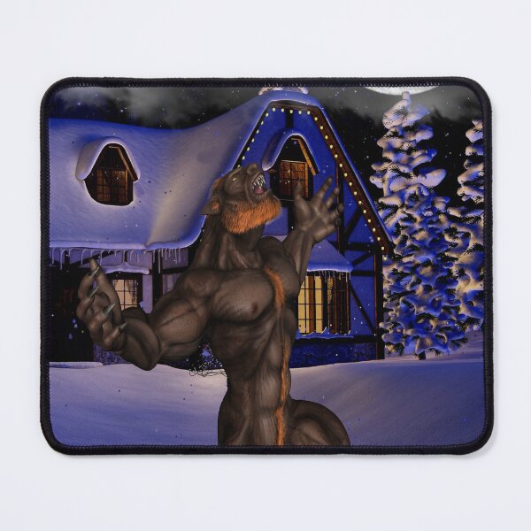 Item preview, Wolfman in the cold snow designed and sold by LoneAngel.