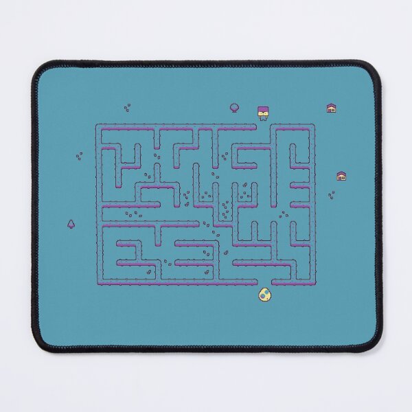 Egg Challenge Maze Mouse Pad