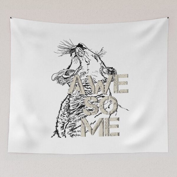 Item preview, Lioness, Awesome, Line art designed and sold by DebbieJoyArt.