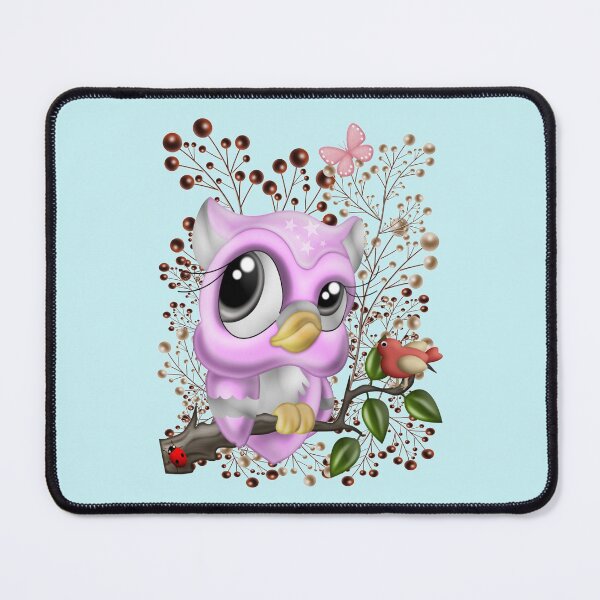 Item preview, Lilac fantasy Owl designed and sold by LoneAngel.