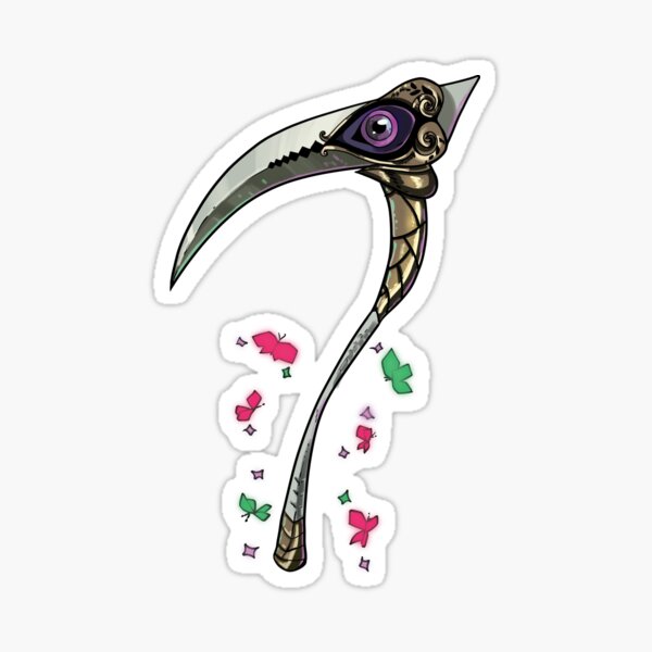 Item preview, Hades Game Inspired Thanatos Scythe designed and sold by nadilee.