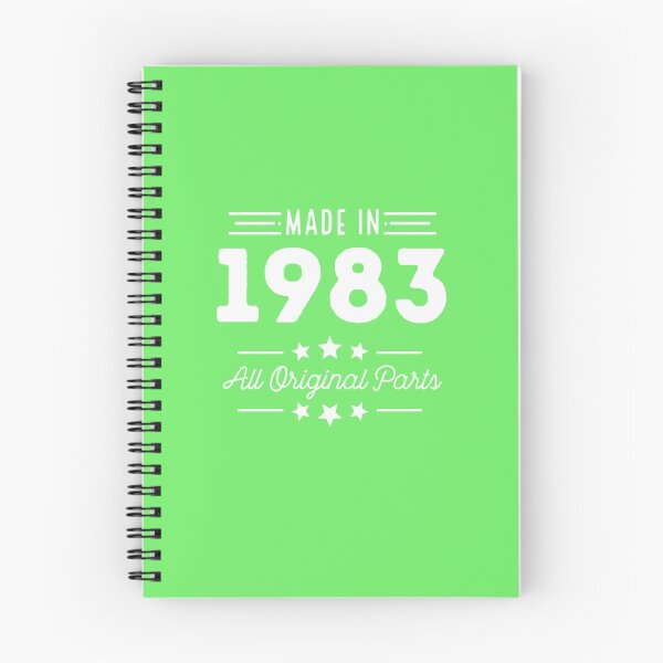 Item preview, Made In 1983 All Original Parts 33rd Birthday Gift T-Shirt designed and sold by AlwaysAwesome.