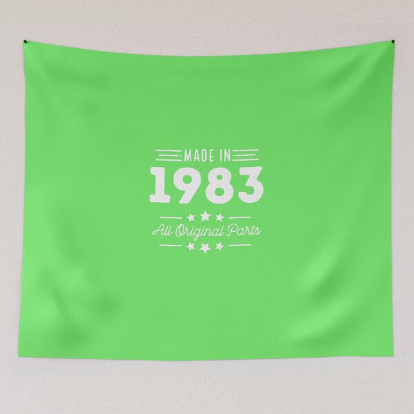 Item preview, Made In 1983 All Original Parts 33rd Birthday Gift T-Shirt designed and sold by AlwaysAwesome.
