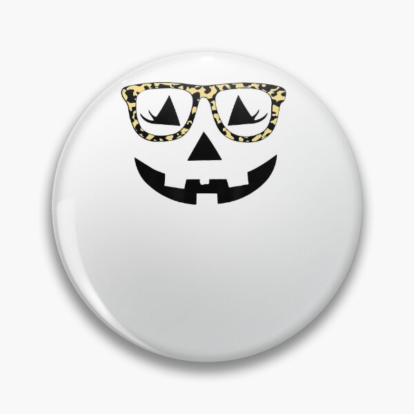 Artikelvorschau, Halloween Jack O Lantern Leopardenbrille Kürbisgesicht entworfen und verkauft von FelicianFurlong.