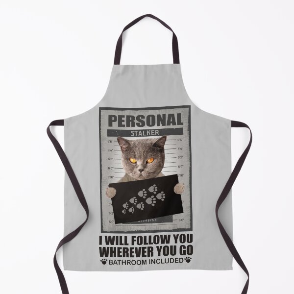 Item preview, Personal stalker i will follow you wherever you go, British short hair cat designed and sold by seifouBVB.
