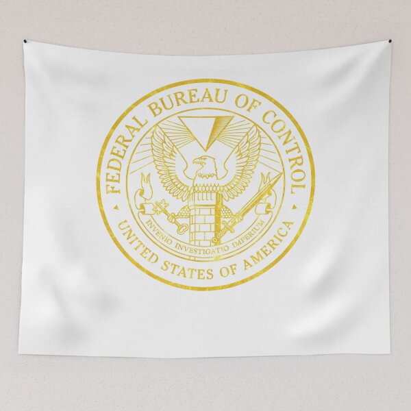 Item preview, Federal Bureau of Control Control Game Logo Distressed Logo Essential designed and sold by gradehonor.