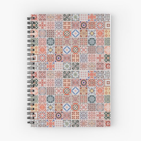 Item preview, Colorful pattern, Portuguese / Spanish patchwork tile design designed and sold by ohaniki.