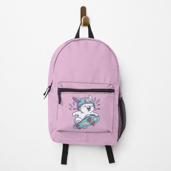 Item preview, Bunny Rabbit on a skateboard wearing a helmet designed and sold by SPIRIMAL.