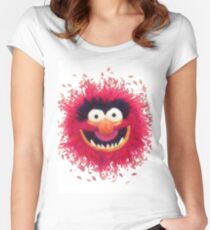 Muppets - Animal Women's Fitted Scoop T-Shirt