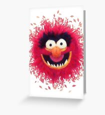 Muppets - Animal Greeting Card