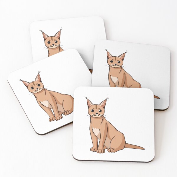 Item preview, Cute caracal cat designed and sold by Kaoryn Chan.