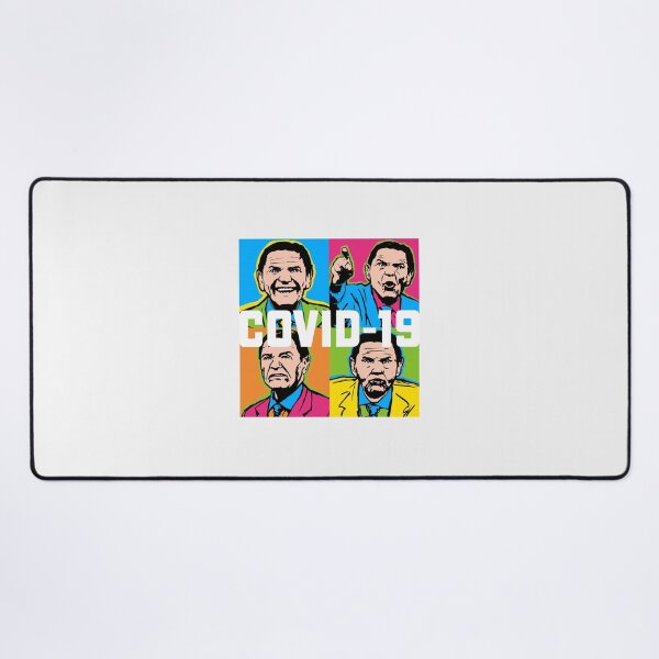 Pop Covid 19 Wtfbrahh| Perfect Gift Desk Mat