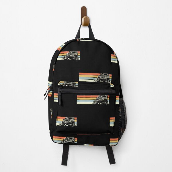 Jeep Retro Off Road, 4X4 T-Shirt| Perfect Gift Backpack
