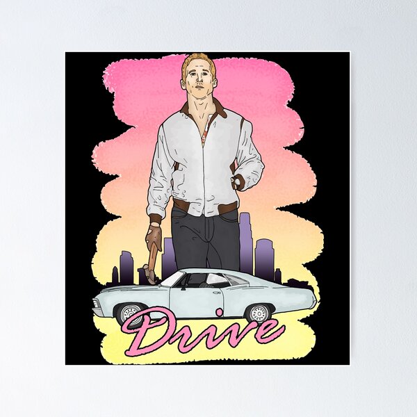 Funny Gifts Drive - Ryan Gosling Gifts For Movie Fan Sticker for Sale by  Msaileenbradtke