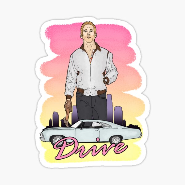 Funny Gifts Drive - Ryan Gosling Gifts For Movie Fan Sticker for Sale by  Msaileenbradtke