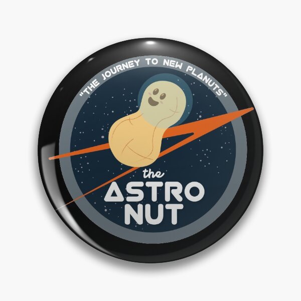 Artikelvorschau, Die Astro-Nuss | Geschenkideen | Lustige Astronomie | Erdnuss-Wortspiele entworfen und verkauft von Fluffy-Vectors.