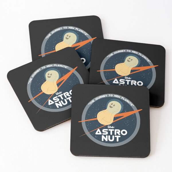 Item preview, The Astro Nut | Gift Ideas | Funny Astronomy | Peanut Puns designed and sold by Fluffy-Vectors.