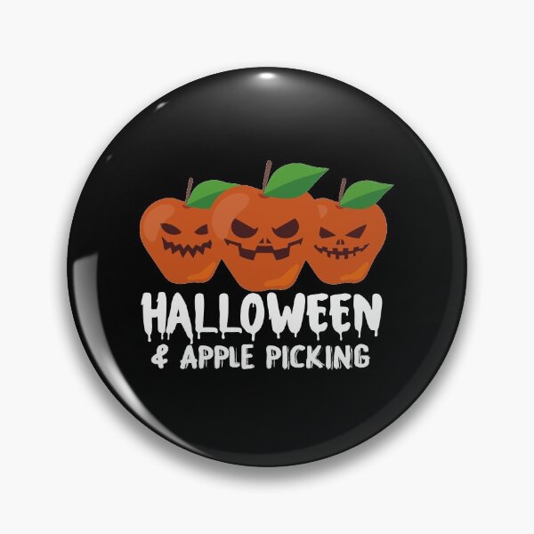 Item preview,  Halloween & apple picking Spooky apples Halloween Gift National Apple Day  designed and sold by AstroShop1.
