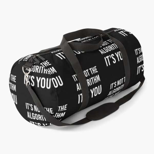 Item preview, It's Not the Algorithm, It's You (Black) designed and sold by quoteedesigns.