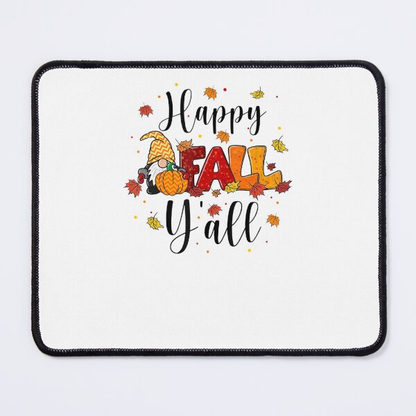 Item preview, Happy Fall Yall Shirt Autumn Fall Leaves Zigzag Gnomie designed and sold by FelicianFurlong.