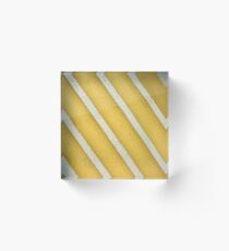 ....a diagonal life.... Acrylic Block