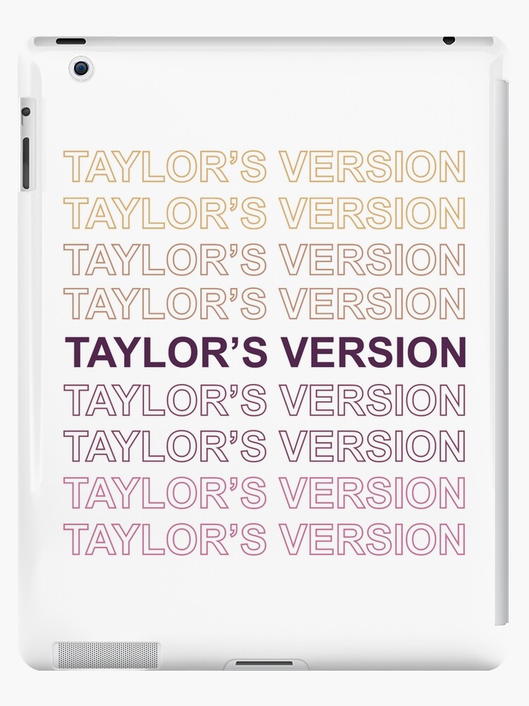 Speak Now Sticker Pack - Taylor Swift iPad Case & Skin for Sale