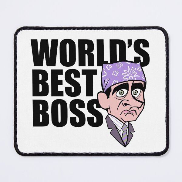 Item preview, World's Best Boss (clear backgrounds) designed and sold by gabrielpastor.