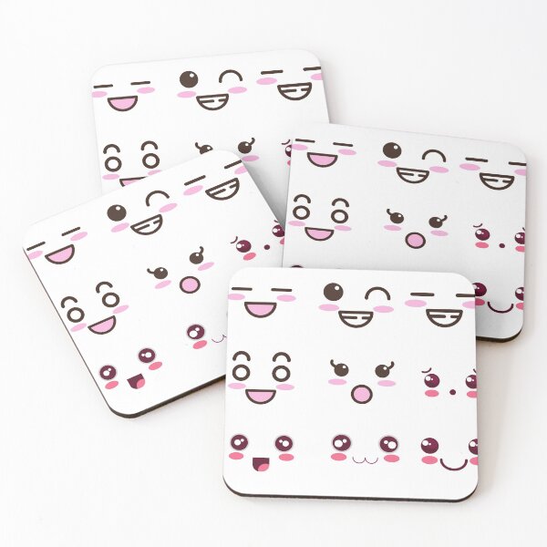 Item preview, Kawaii Emoji Icons Sticker Set designed and sold by YuviMK.