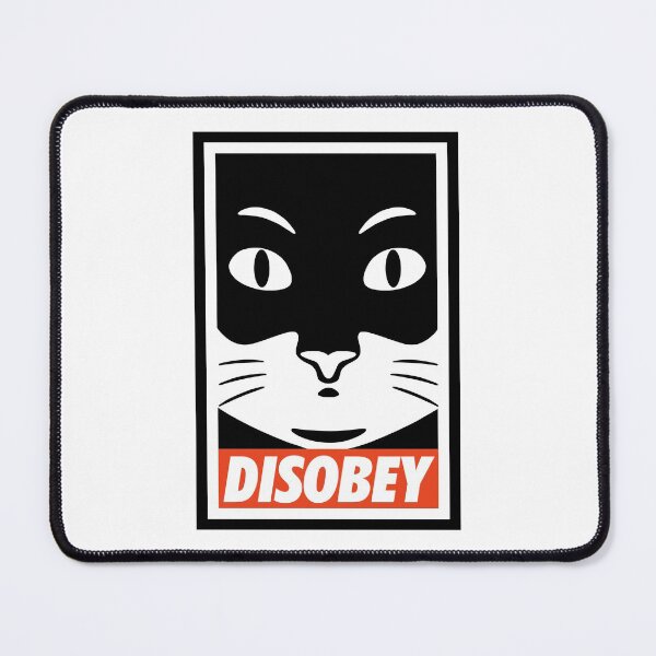 Item preview, Disobey cat designed and sold by gabrielpastor.