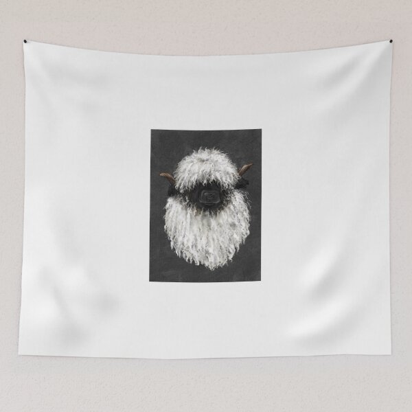 Item preview, Bo Sheep. Valais Blacknose Sheep.  Sticker designed and sold by DAVIDSCO.
