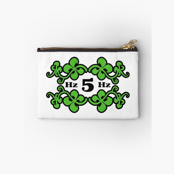 Item preview, 5 HERTZ HIBISCUS LOGO. BLACK AND GREEN designed and sold by 5hertz.