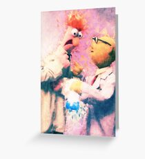 Beaker & Bunsen Greeting Card