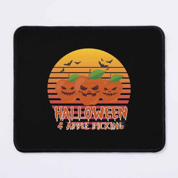 Item preview, Retro Vintage Halloween Apple Picking Spooky Apples Halloween Gift National Apple Day  designed and sold by AstroShop1.