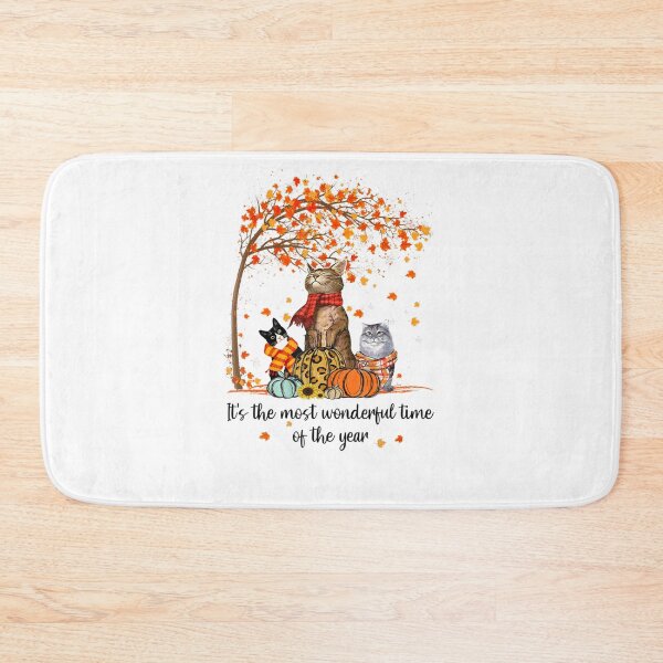 Item preview, Its The Most Wonderful Time Of The Year Family Cats Autumn designed and sold by FelicianFurlong.