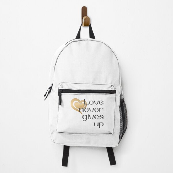 Item preview, Christian Design - Love Never Gives Up - Bible Verse 1 Corinthians 13 designed and sold by simplydesignart.
