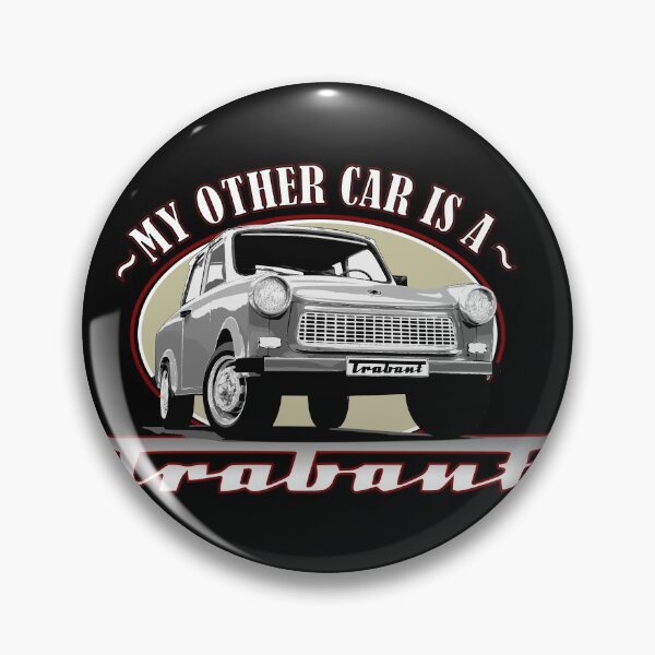 Item preview, My other car is a Trabant (on black)  designed and sold by Groenendijk.