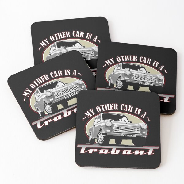 Item preview, My other car is a Trabant (on black)  designed and sold by Groenendijk.