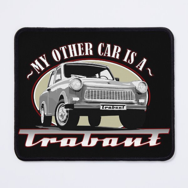 Item preview, My other car is a Trabant (on black)  designed and sold by Groenendijk.