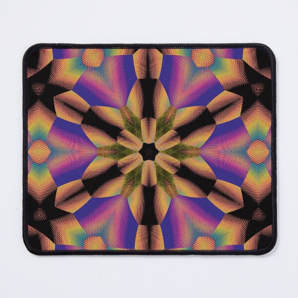 Item preview, Psychedelic Spectrum of Golden Lines Mandala designed and sold by GloomyLand.