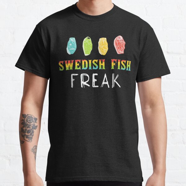 Swedish Fish Freak In The Wild Funny Idea Gifts Classic T-Shirt